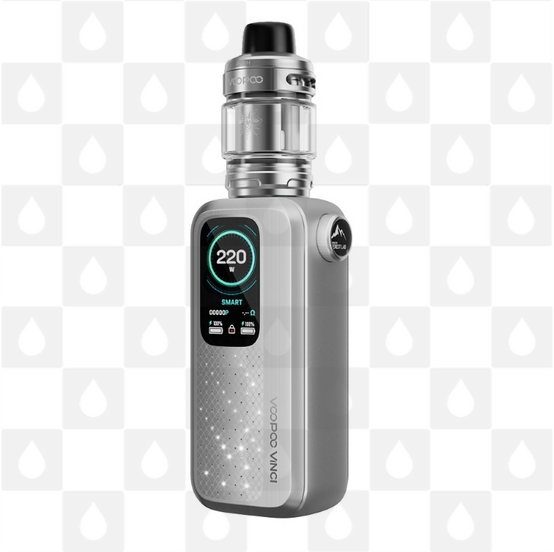 VooPoo Vinci Spark 220 Vape Kit, Selected Colour: Tech Silver
