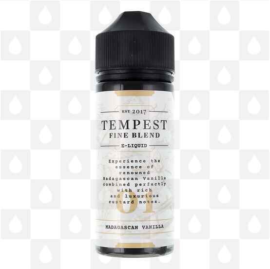 01 | Madagascan Vanilla by Tempest E Liquid | 100ml Short Fill