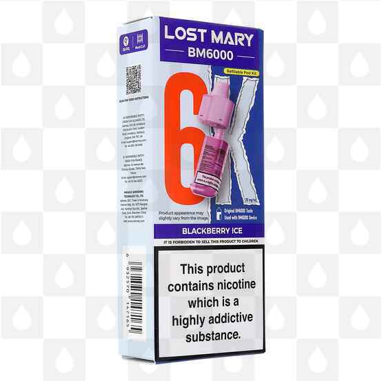 Blackberry Ice | Lost Mary BM6000 Refills