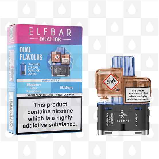 Blueberry Edition | Elf Bar Dual 10K Refill Pack