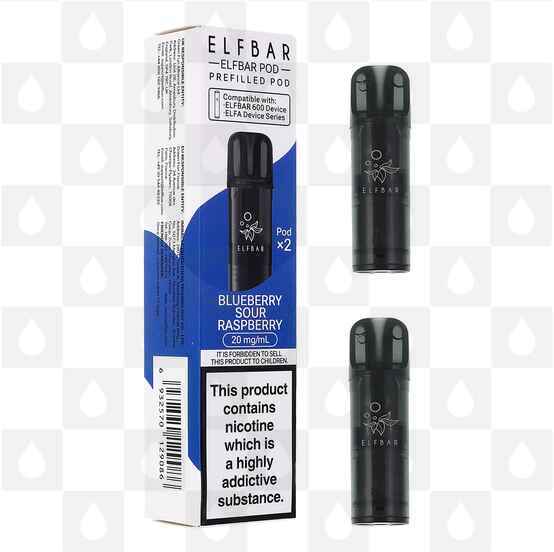 Blueberry Sour Raspberry | Elf Bar 600 Replacement Pods