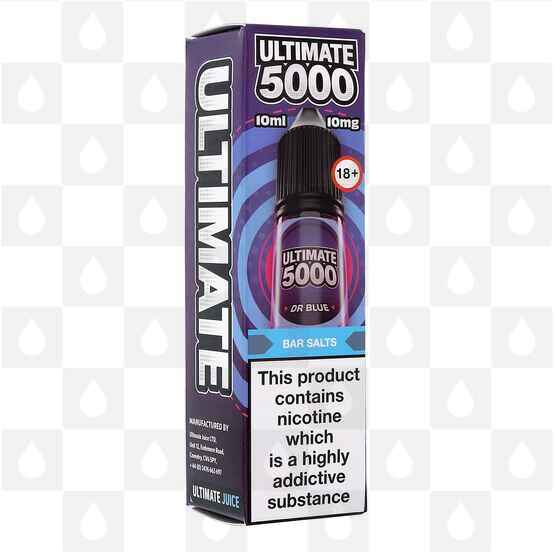 Dr Blue by Ultimate 5000 E Liquid | 10ml Nic Salt, Strength & Size: 10mg • 10ml