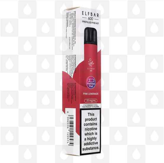 Elf Bar 600 | Pre-Filled Pod Kit, Flavour: Pink Lemonade