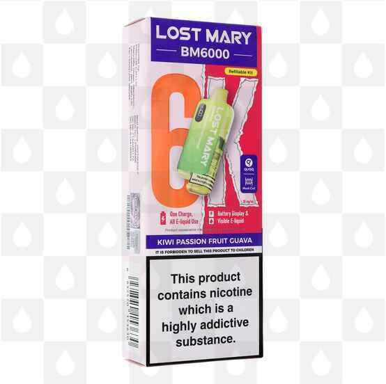 Lost Mary BM6000 | Pre-Filled Pod Kit, Flavour: Kiwi Passionfruit Guava