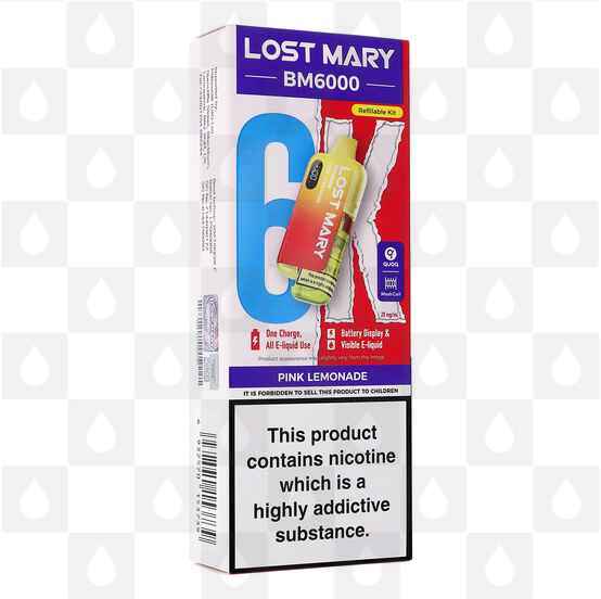 Lost Mary BM6000 | Pre-Filled Pod Kit, Flavour: Pink Lemonade