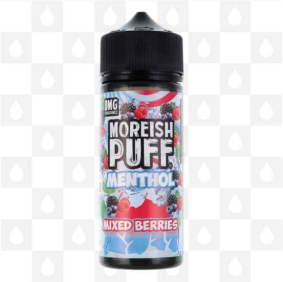 Mixed Berries | Menthol by Moreish Puff E Liquid | 100ml Short Fill