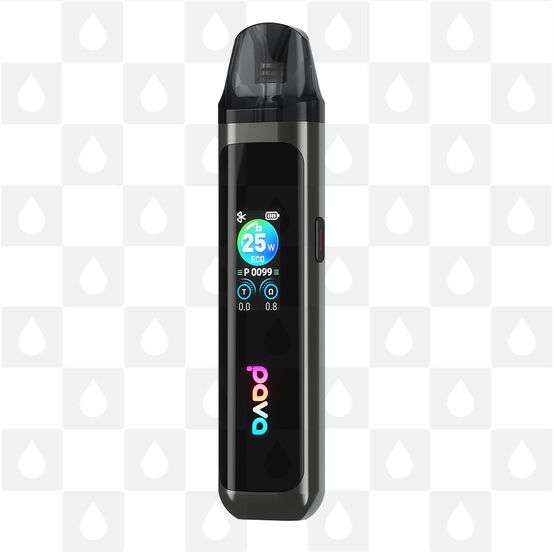 PAVA Allo Horiz Pro Smart Vape Kit, Selected Colour: Grey Carbon