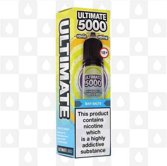 Pineapple Ice by Ultimate 5000 E Liquid | 10ml Nic Salt, Strength & Size: 10mg • 10ml