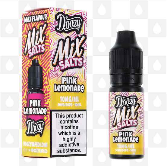 Pink Lemonade | Mix Salts by Doozy E Liquid | 10ml Nic Salt, Strength & Size: 10mg • 10ml