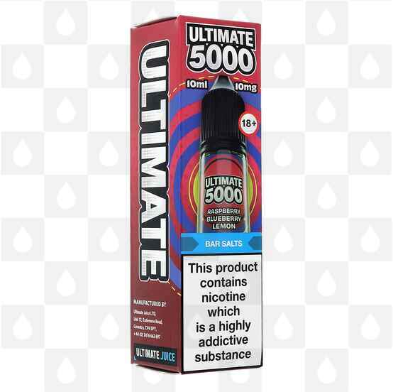 Raspberry Blueberry Lemon by Ultimate 5000 E Liquid | 10ml Nic Salt, Strength & Size: 10mg • 10ml