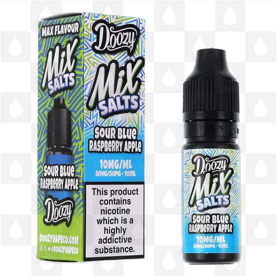 Sour Blue Raspberry Apple | Mix Salts by Doozy E Liquid | 10ml Nic Salt, Strength & Size: 20mg • 10ml