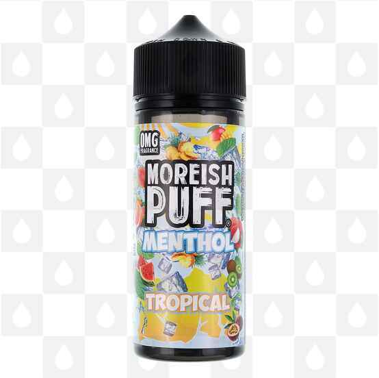 Tropical | Menthol by Moreish Puff E Liquid | 100ml Short Fill