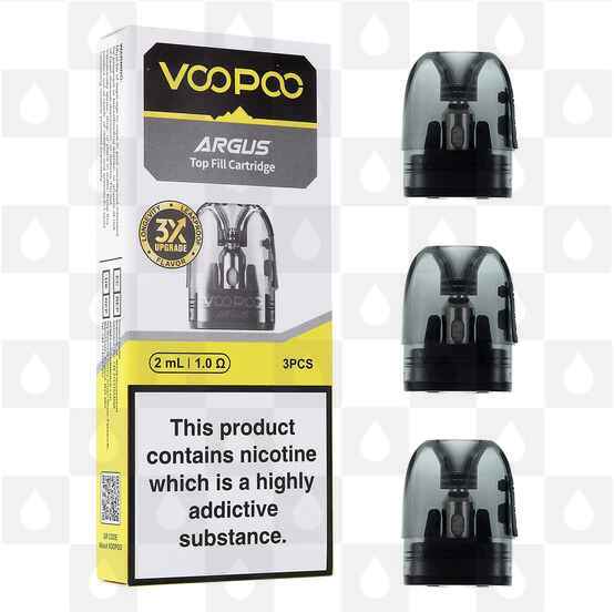 VooPoo Argus Pod Cartridge, Pod Type: 3 x 1.0 Ohm Mesh (Top Fill)