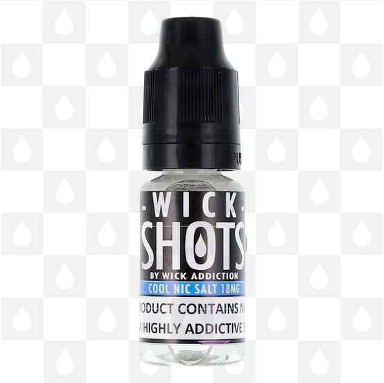 18mg Cool Nic Salt Shot by Wick Addiction E Liquid | 10ml Nic Shots
