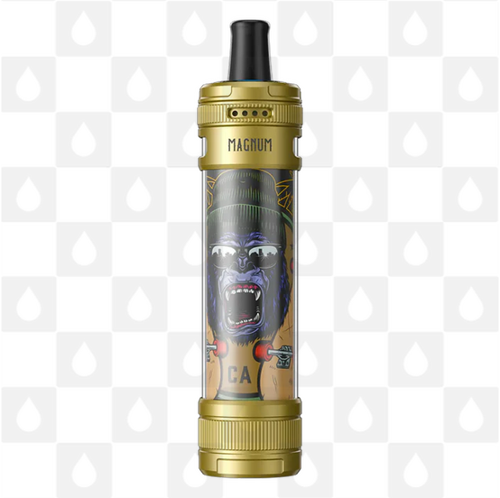 Aspire Magnum Sub Ohm Vape Kit, Selected Colour: Gold & Skate Kong