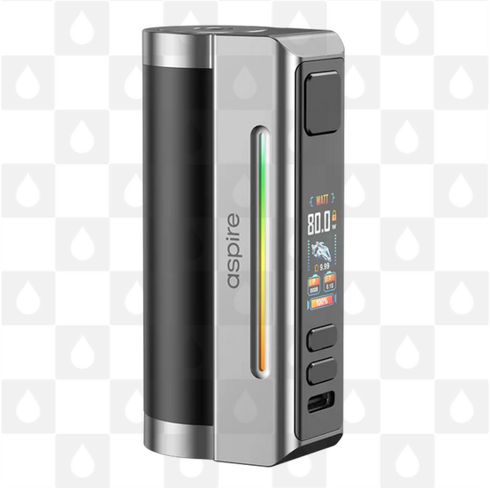Aspire Zelos M80 Mod, Selected Colour: Black & Silver