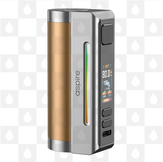 Aspire Zelos M80 Mod, Selected Colour: Gold & Silver