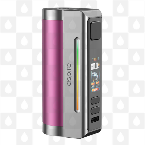 Aspire Zelos M80 Mod, Selected Colour: Pink & Silver