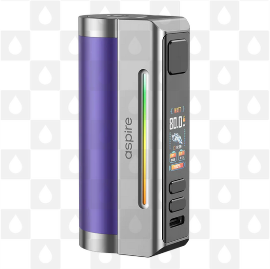 Aspire Zelos M80 Mod, Selected Colour: Purple & Silver