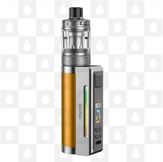 Aspire Zelos M80 Vape Kit, Selected Colour: Gold & Silver