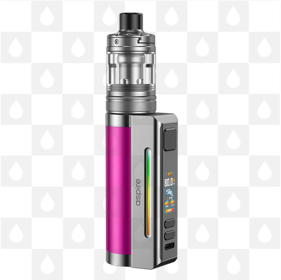 Aspire Zelos M80 Vape Kit, Selected Colour: Pink & Silver