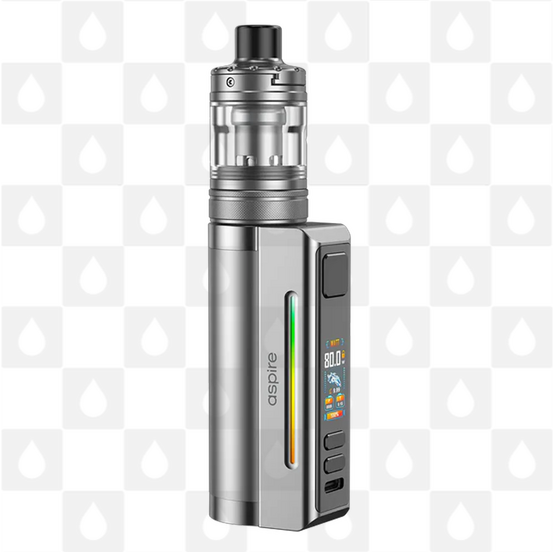 Aspire Zelos M80 Vape Kit, Selected Colour: Silver