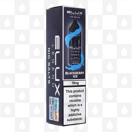 Blackberry Ice by Elux Legend E Liquid | 10ml Nic Salt, Strength & Size: 10mg • 10ml