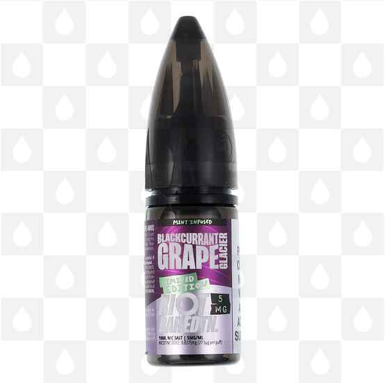 Blackcurrant Grape Glacier by Riot BAR EDTN | Limited Edition 10ml Nic Salt, Strength & Size: 05mg • 10ml