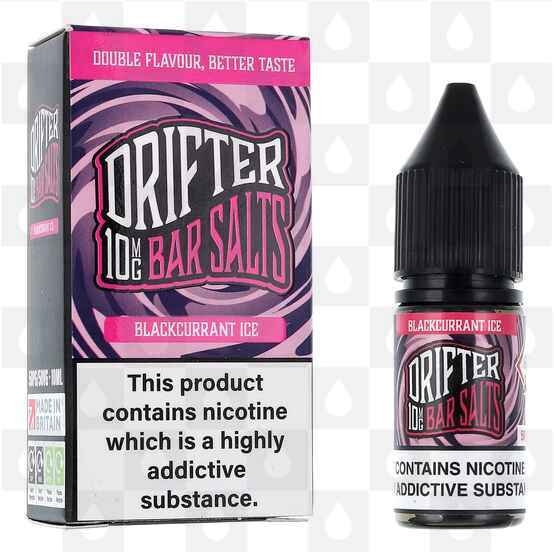 Blackcurrant Ice | Bar Salts by Drifter E Liquid | 10ml Nic Salt, Strength & Size: 20mg • 10ml