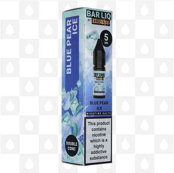 Blue Pear Ice by by Zeus Juice Bar Liq E Liquid | 10ml Nic Salt, Strength & Size: 10mg • 10ml