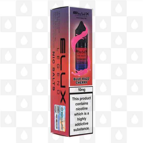 Blue Razz Cherry by Elux Legend E Liquid | 10ml Nic Salt, Strength & Size: 10mg • 10ml