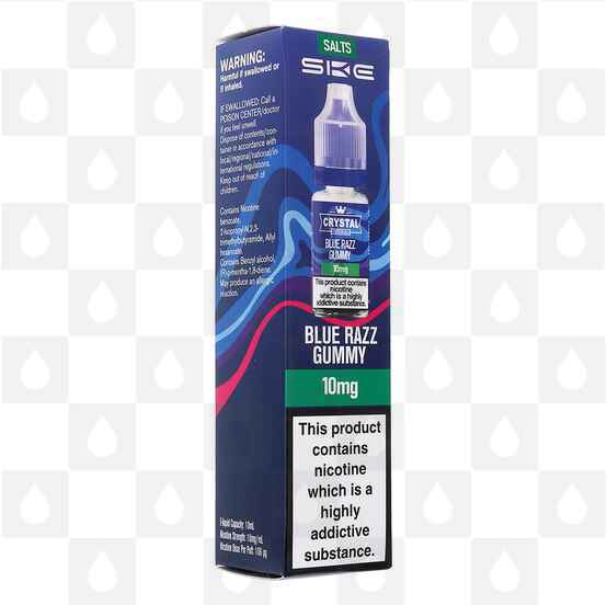 Blue Razz Gummy SKE Crystal Original E Liquid | Nic Salt, Strength & Size: 10mg • 10ml