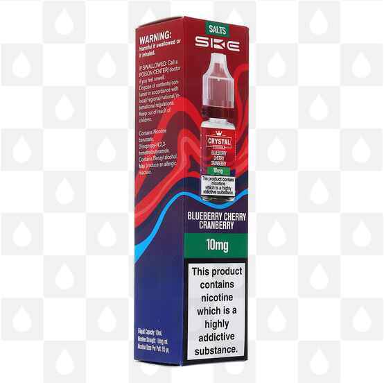 Blueberry Cherry Cranberry SKE Crystal Original E Liquid | Nic Salt, Strength & Size: 10mg • 10ml