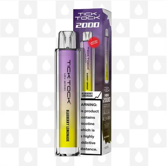 Blueberry Lemonade | Tick Tock Mini 2000 Disposable Vape Kit