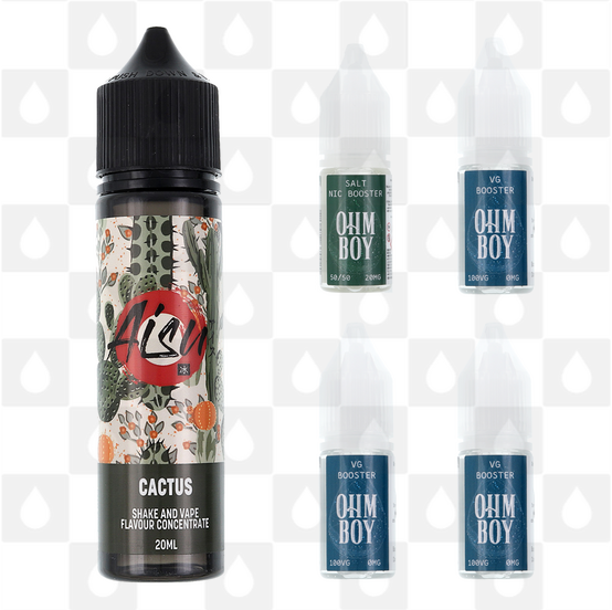 Cactus | Shake & Vape by Aisu E Liquid | 60ml Long Fill, Nicotine Type: Nicotine Salt, Strength & Size: 03mg Salt • 60ml • Inc Shots (60/40)