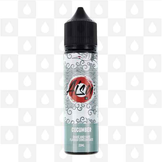 Cucumber | Shake & Vape by Aisu E Liquid | 60ml Long Fill, Nicotine Type: Nicotine Free, Strength & Size: 20ml Concentrate (Mix Before Use)