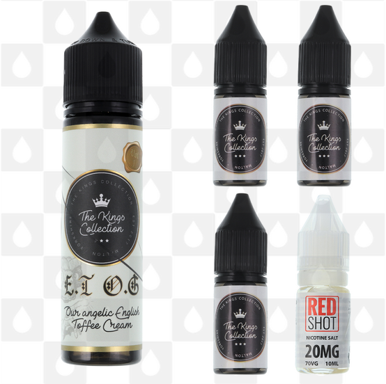 E.T O.G by The Kings Collection E Liquid | 60ml Longfill, Nicotine Type: Nicotine Salt, Strength & Size: 03mg Salt • 60ml • Inc Shots (50/50)