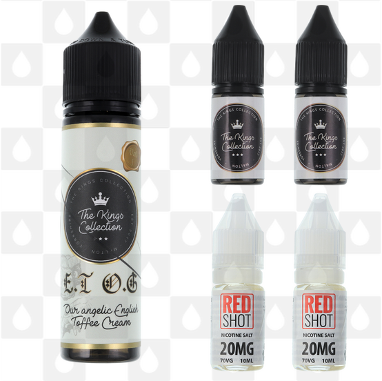 E.T O.G by The Kings Collection E Liquid | 60ml Longfill, Nicotine Type: Nicotine Salt, Strength & Size: 06mg Salt • 60ml • Inc Shots (50/50)