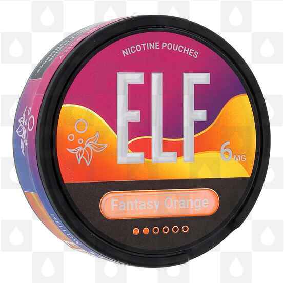 Fantasy Orange by Elf | Nicotine Pouches, Strength & Size: 20 x 6mg Pouches
