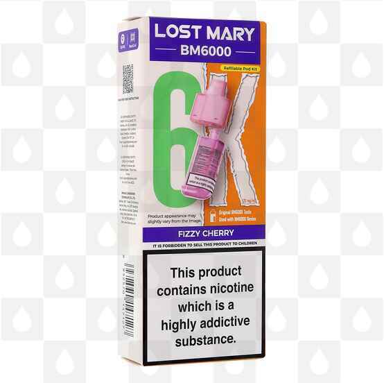 Fizzy Cherry | Lost Mary BM6000 Refills