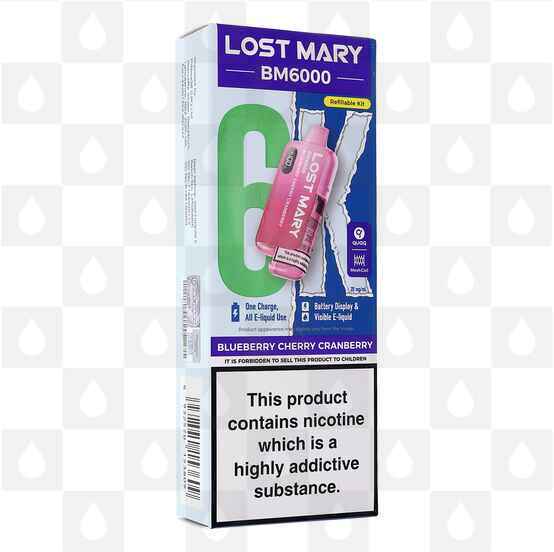 Lost Mary BM6000 | Pre-Filled Pod Kit, Flavour: Blueberry Cherry Cranberry