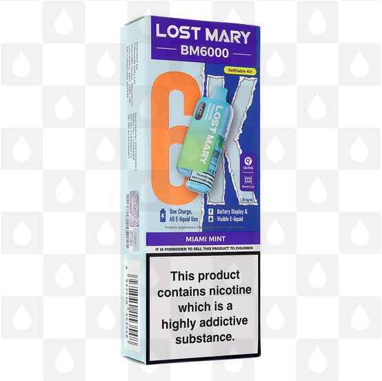 Lost Mary BM6000 | Pre-Filled Pod Kit, Flavour: Miami Mint