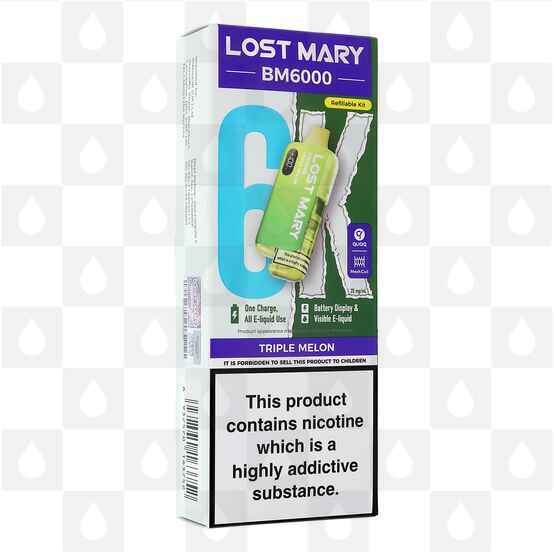 Lost Mary BM6000 | Pre-Filled Pod Kit, Flavour: Triple Melon