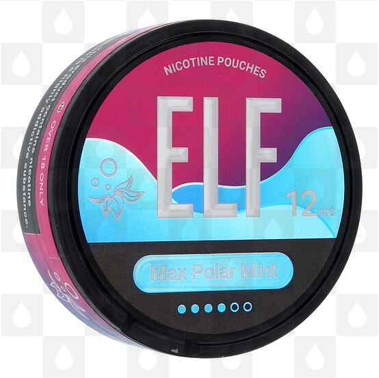 Max Polar Mint by Elf | Nicotine Pouches, Strength & Size: 20 x 6mg Pouches