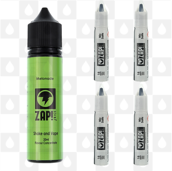 Melonade | Shake & Vape by Zap E Liquid | 60ml Long Fill, Nicotine Type: Nicotine Salt, Strength & Size: 12mg Salt • 60ml • Inc Shots (50/50)