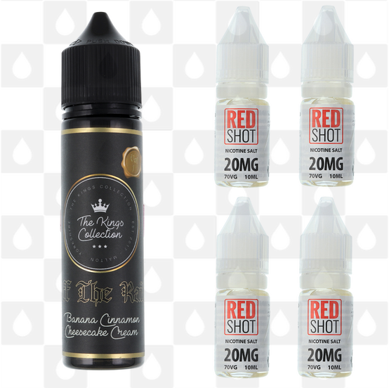 Off The Rails by The Kings Collection E Liquid | 60ml Longfill, Nicotine Type: Nicotine Salt, Strength & Size: 12mg Salt • 60ml • Inc Shots (50/50)