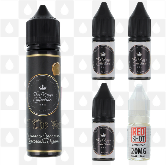 Off The Rails by The Kings Collection E Liquid | 60ml Longfill, Nicotine Type: Nicotine Salt, Strength & Size: 03mg Salt • 60ml • Inc Shots (50/50)