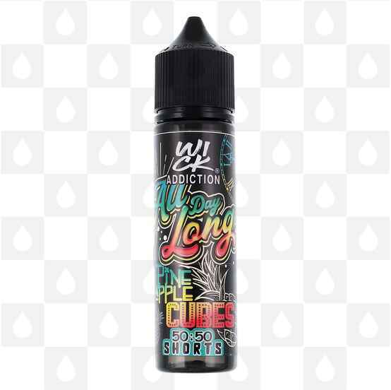 Pineapple Cubes | All Day Long Day by Wick Addiction E Liquid | 40ml Short Fill