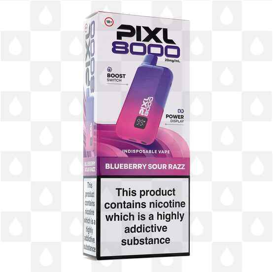 Pixl 8000 | Pre-Filled Vape Kit, Flavour: Blueberry Sour Razz