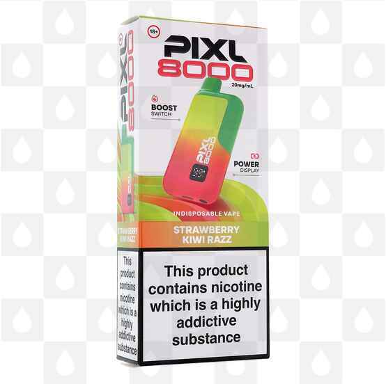 Pixl 8000 | Pre-Filled Vape Kit, Flavour: Strawberry Kiwi Razz